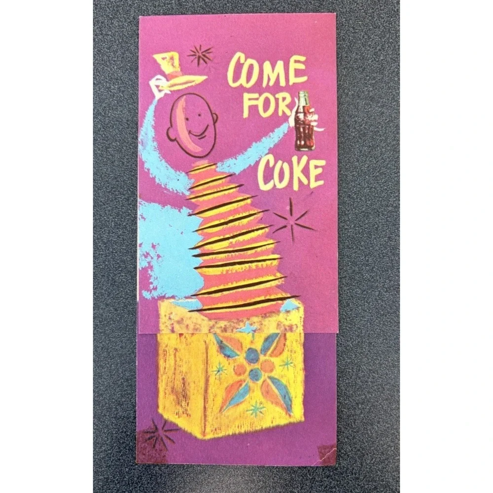 Vintage Come for a Coke Sorority Ephemera Coca Cola 1950s Lot of 5 Pieces